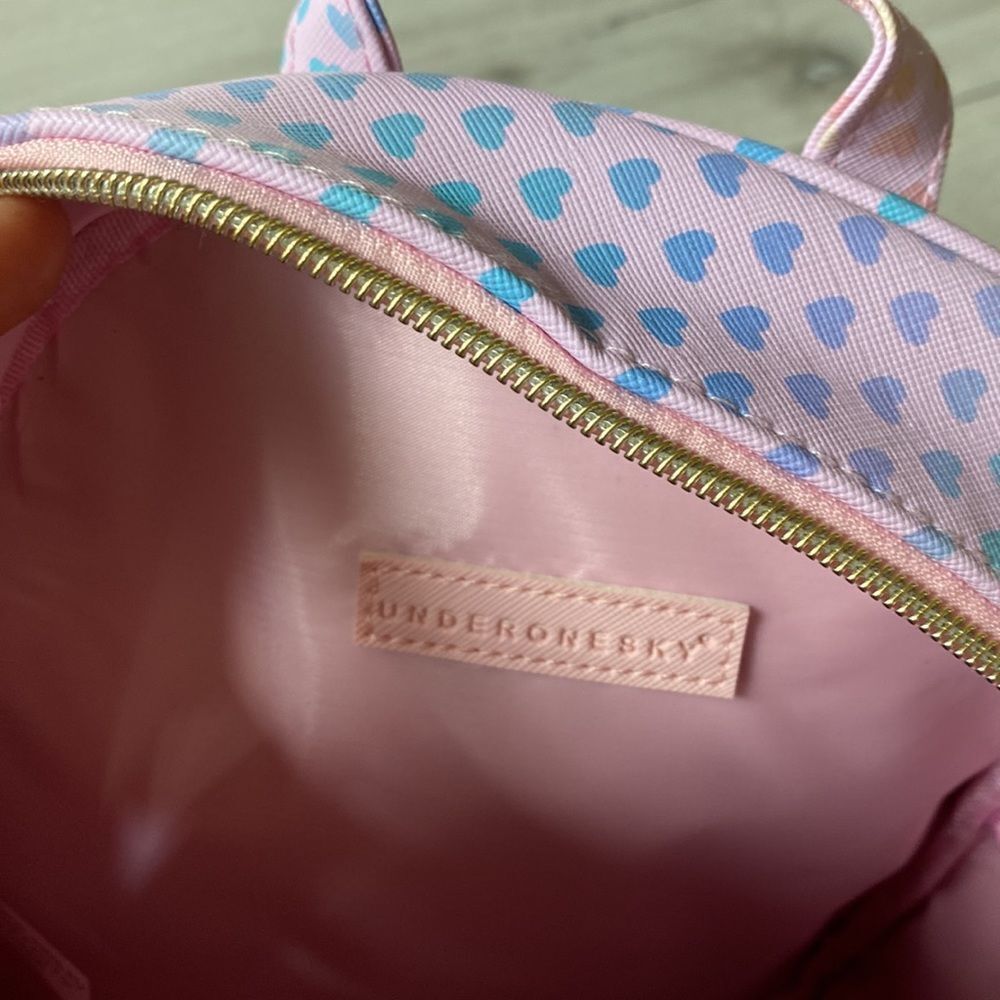 UNDERONESKY Mini Backpack Pink Nwt - Picture 5 of 6